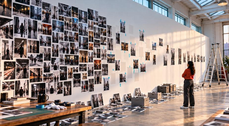 Editing A Portfolio By Removing Pictures, Not Adding Them