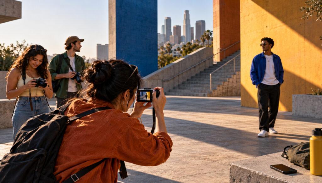 Golden-Hour Urban Photography Outing