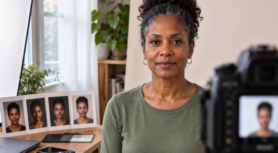 Home Studio Portrait Session