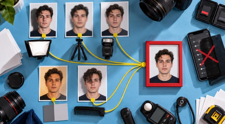 In-Camera Fixes Photography Flatlay