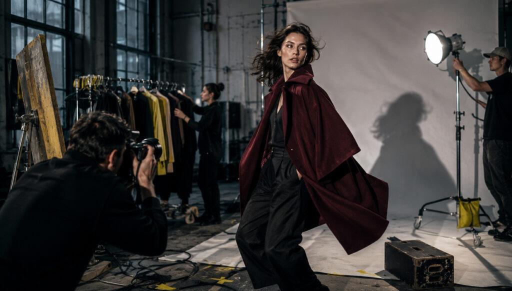 Industrial Studio Fashion Shoot