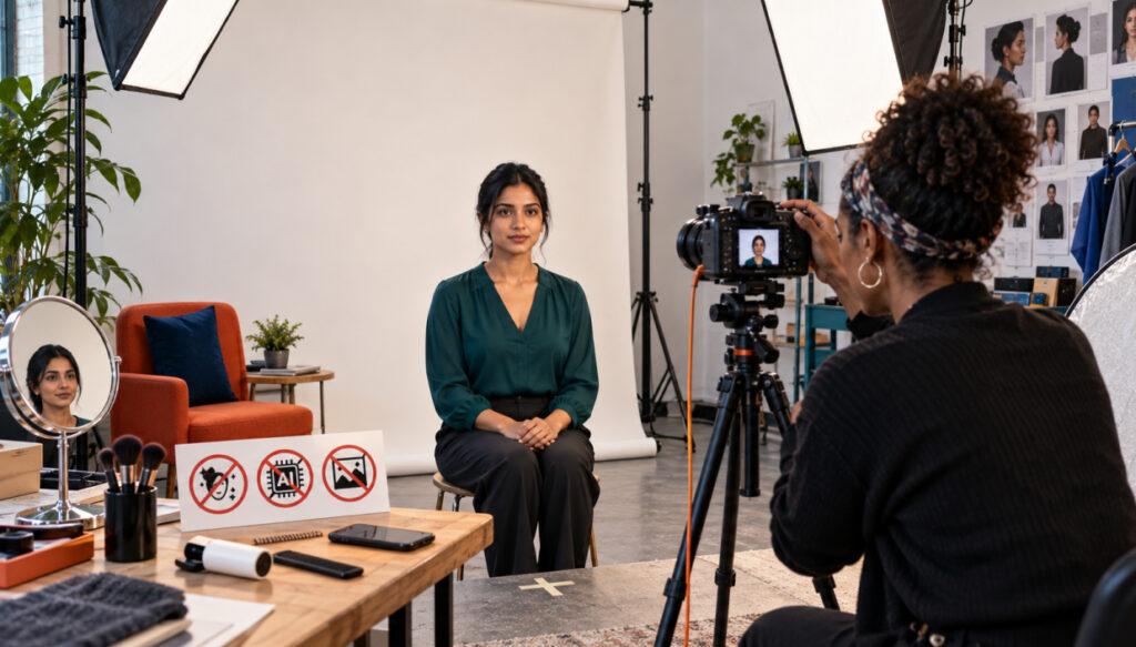 Modern Portrait Studio Setup