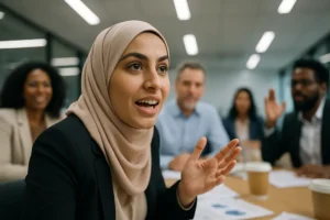 religious dress accommodations discussion with headscarves and workplace policy notes